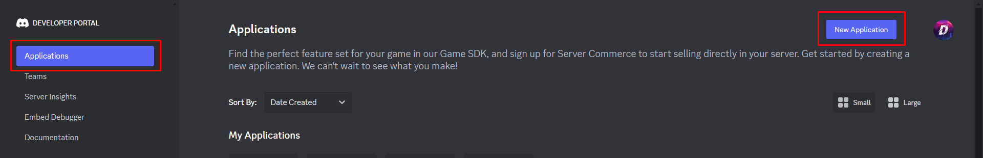 Discord Developer Portal